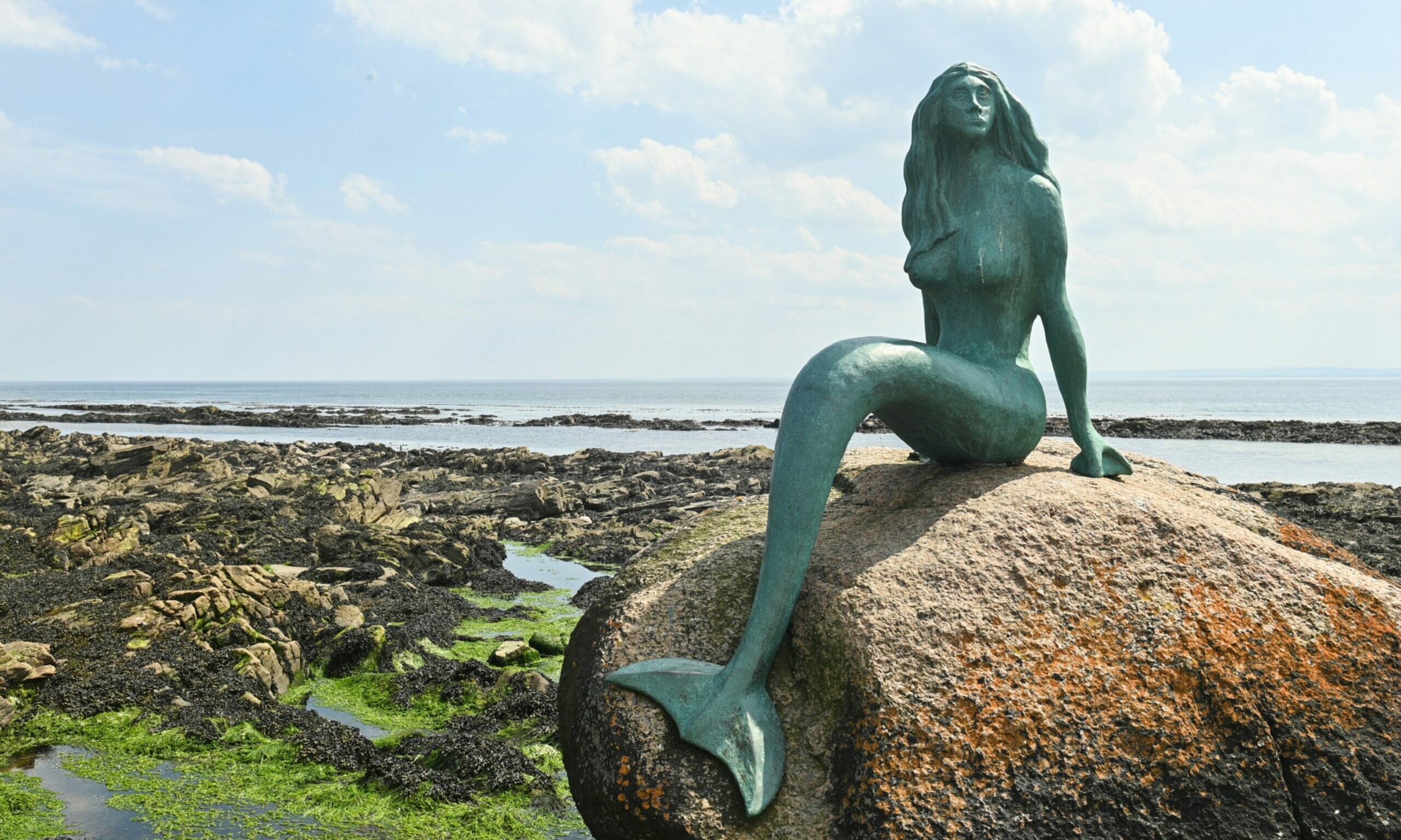 Mermaid of the North statue in Balintore. Picture by Jason Hedges.