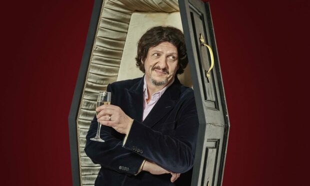 Jay Rayner will take on some sacred cows of food at his show in Braemar this weekend. Credit: Levon Biss