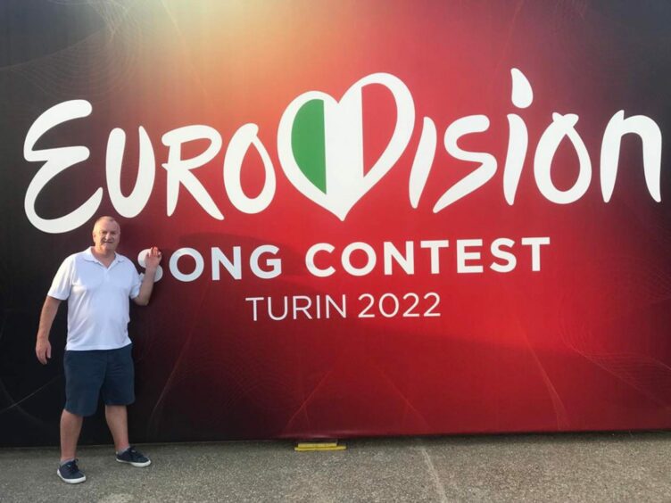 Kevin Sherwin is a Eurovision superfan and would love for it to be held at P&J Live in Aberdeen