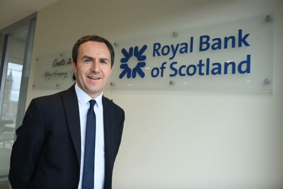 Royal Bank of Scotland director of commercial banking Russell Whyte.
Picture by Kenny Elrick