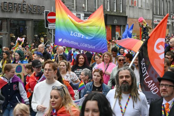 Grampian Pride 2022, 
Picture by Kenny Elrick/DCT MEDIA