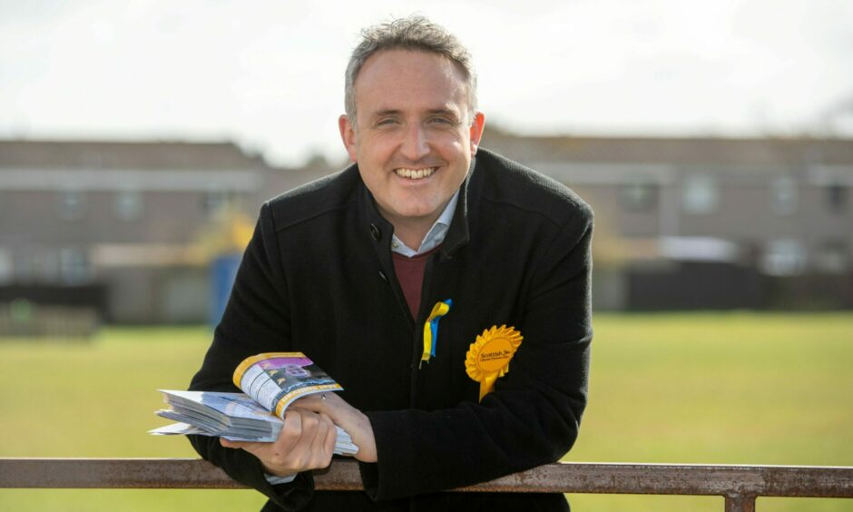 Leader of the Scottish Liberal Democrats Alex Cole-Hamilton.