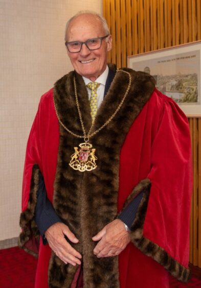 Lord Provost of Aberdeen councillor David Cameron. Picture by Kath Flannery. 