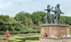 The Piper Alpha Memorial and North Sea Memorial Rose Gardens. Picture by Kami Thomson