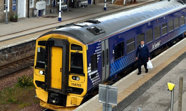 MSP Liam Kerr has written to ScotRail about the lack of services. Photo: Kami Thomson