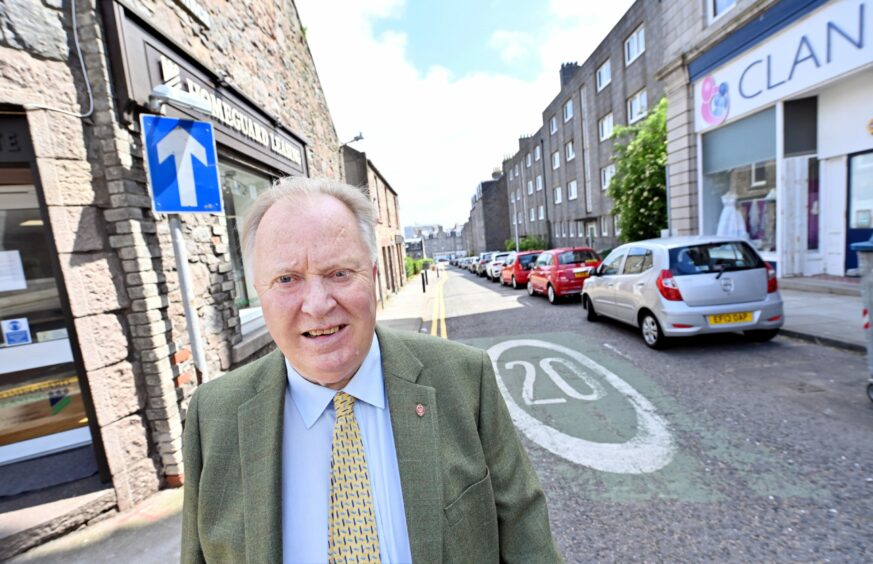 SNP candidate Bill Cormie is standing in Midstocket and Rosemount. Picture by Kami Thomson / DCT Media.