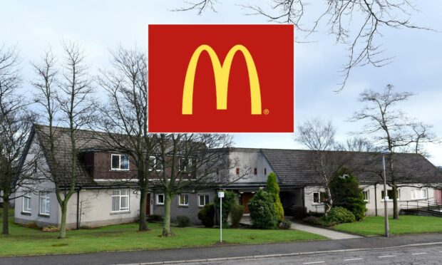 The former Covid testing centre on Ashgrove Road West had been earmarked for a new McDonald's. Picture supplied by  design team