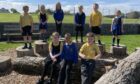 Youngsters at Cullen Primary School are enjoying their new obstacle course. Pic: Moray Council