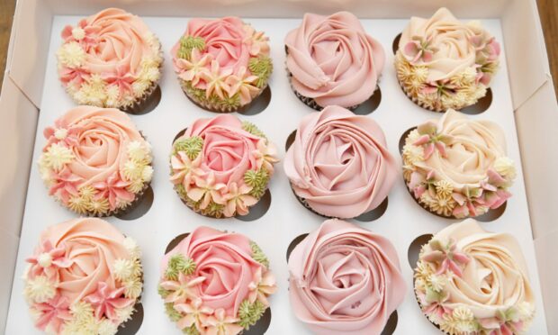 Piece of cake: Sarah Thake's cupcakes are in demand across the north-east. Picture by Paul Glendell