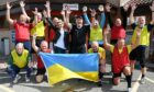 Ellon Walking Football Group have raised for the Ukraine Appeal.