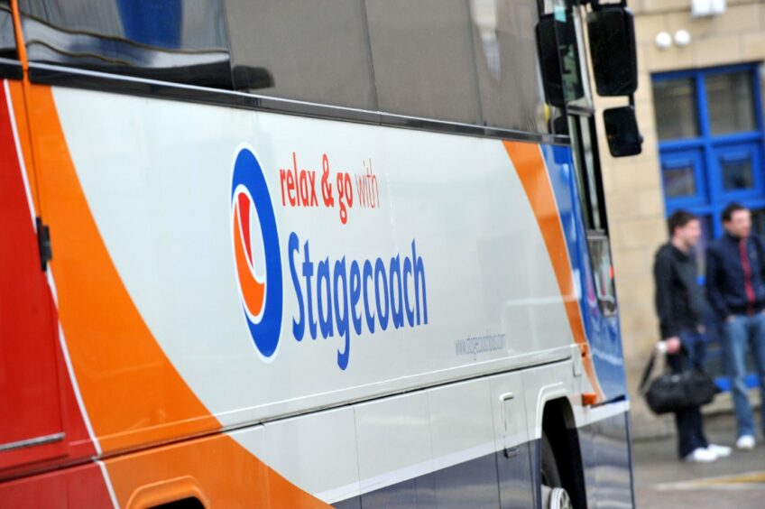 Stagecoach bus in Inverness
