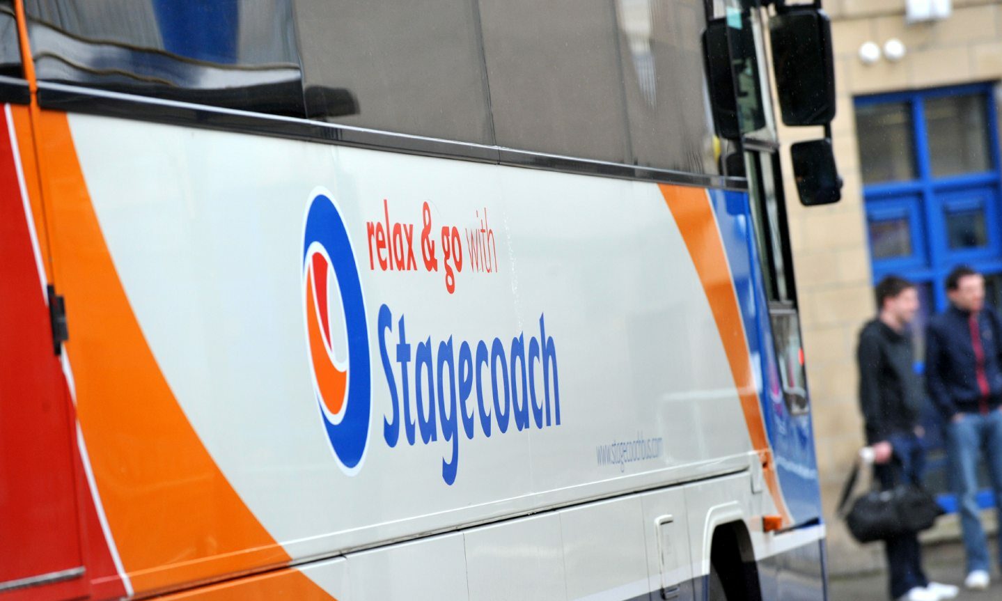 Stagecoach bus in Inverness