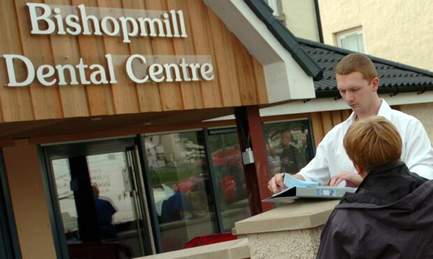 Bishopmill Dental Centre in Elgin when it first opened. Picture by Gordon Lennox/DCT Media.