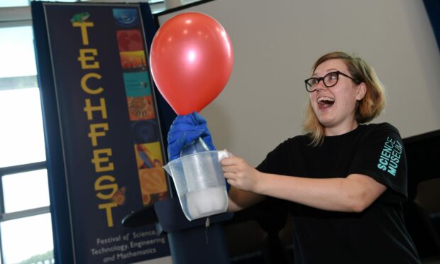 TechFest's popular activity weekend is back, with more than 20 hands-on workshops and events for families in store. Photo by Kenny Elrick, DC Thomson