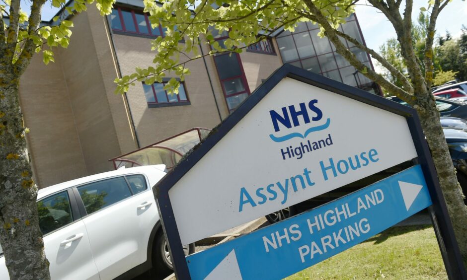 The NHS Highland board will meet next week to hear about its budget and funding challenges for the year ahead. Picture by Sandy McCook