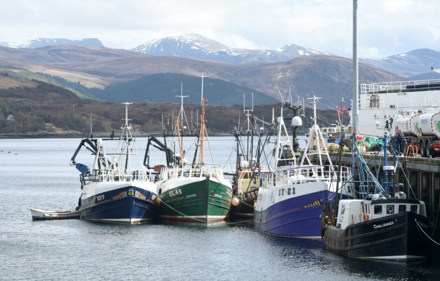 Ullapool harbour improvement works