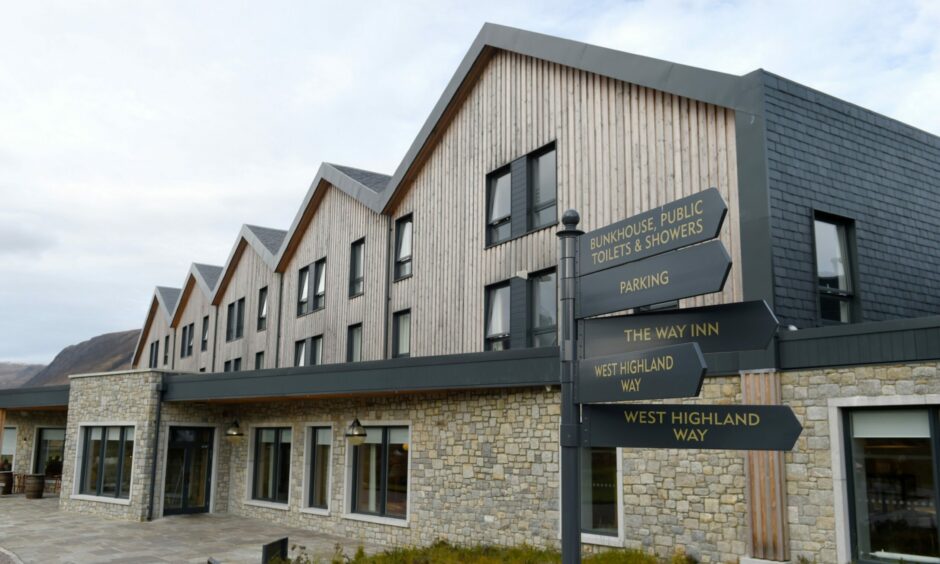 Exterior of The Kingshouse Hotel, which is operated by Crieff Hydro Family of Hotels 