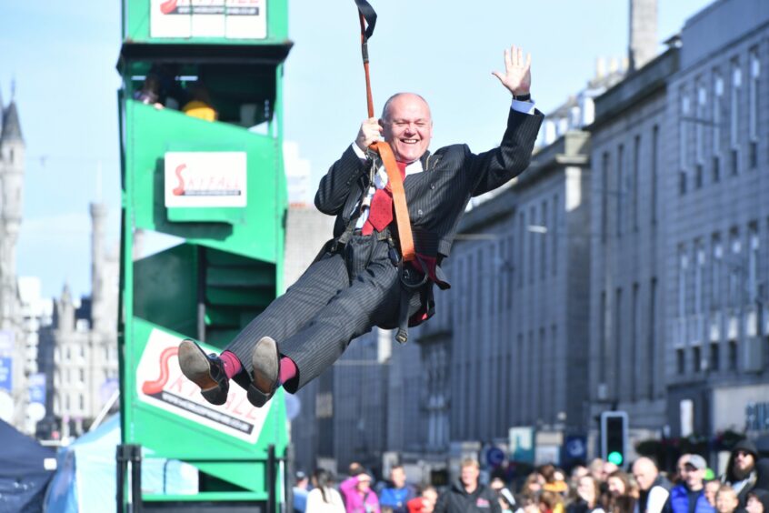 Action man Barney Crockett has swooped in to replace Sandra Macdonald as leader of the Labour group on Aberdeen City Council. Image: Chris Sumner/DC Thomson.
