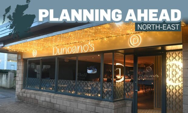 Duncano's in Westhill wants to offer outdoors seating. Supplied by Michael McCosh, design team
