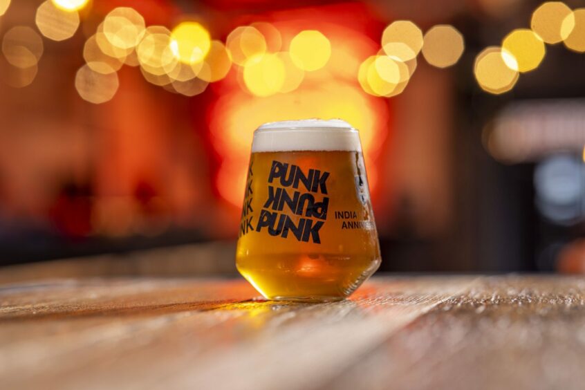 Brewdog beer. Brewdog is on a mission to help save the planet with more sustainability. 