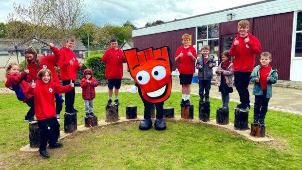 Schools in Moray will encourage pupils to walk to school as part of Walk to School Week 2022.