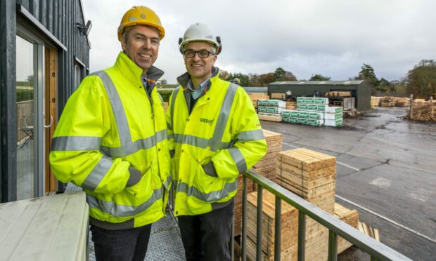 Rod and Scott Gordon, joint managing directors of Gordon Timber.