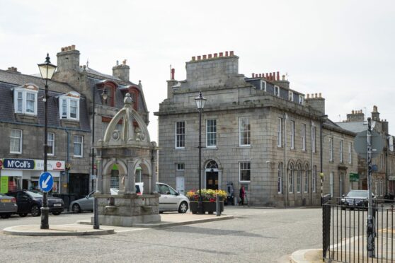 The Bank Cafe and Restaurant in Huntly. Image: Scott Baxter/DC Thomson