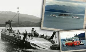 Scenes from the ferry service between Kyle of Lochalsh and Kyleakin, Skye.