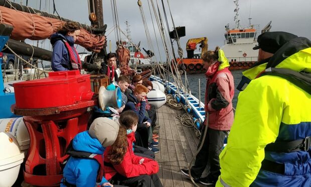 Swan sail training with Skipper Maggie Adamson