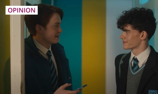 Kit Connor (left) and Joe Locke star as Nick and Charlie in Heartstopper (Photo: Netflix)