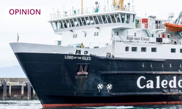 CalMac's MV Lord of the Isles ferry,