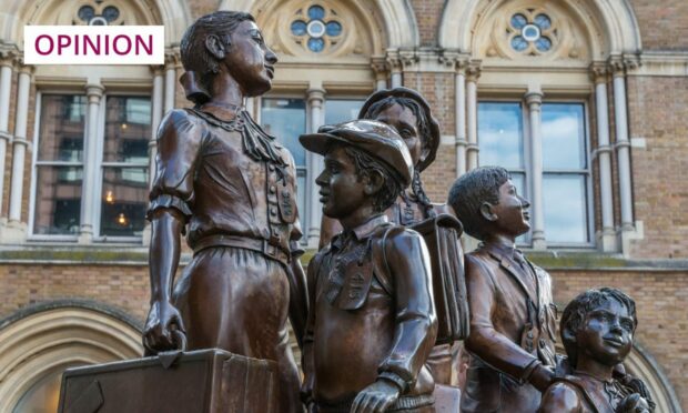 The Kindertransport memorial statue at Liverpool Street Railway Station in central London (Photo: Philip Willcocks/Shutterstock)
