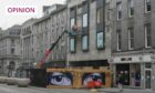 All eyes are on Aberdeen's Union Street lately. Photo by Kenny Elrick/DC Thomson
