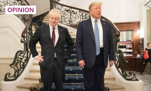 Boris Johnson and Donald Trump, pictured in 2019 (Photo: Stefan Rousseau/PA Wire)