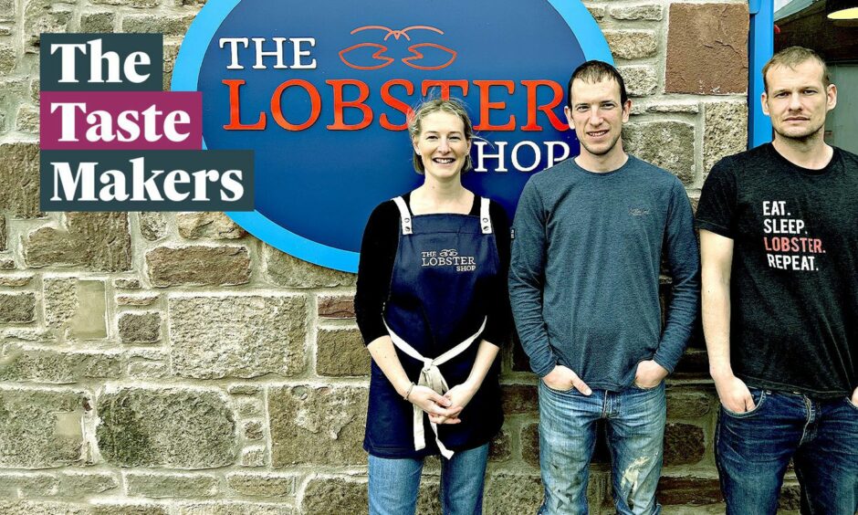 Co-owners of The Lobster Shop Loren, Jason and Ivar McBay.