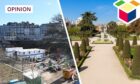 Could Union Terrace Gardens soon compare to Madrid's El Retiro Park? Photo by DC Thomson and Alex Segre/Shutterstock