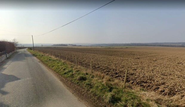 The assault happened up a country lane near Knockiemill Cottages, Turriff. Pic: Google maps