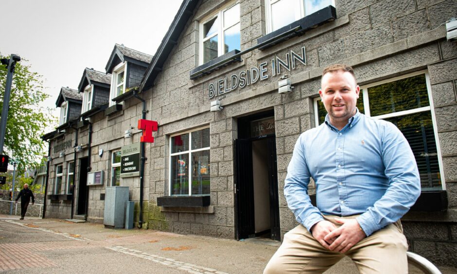 Simon Cruickshank has purchased The Bieldside Inn with his business partner. Picture by Wullie Marr/DCT Media.
