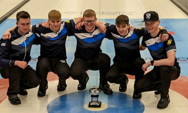 Team Craik, the World Junior champions. Supplied by British Curling Date;