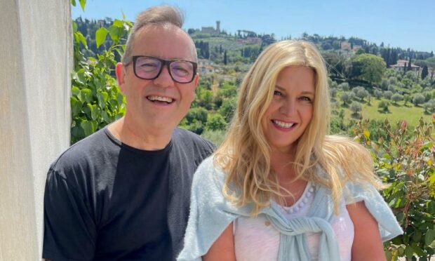 Yvie Burnett and her husband Gordon have loved their visit to Florence.