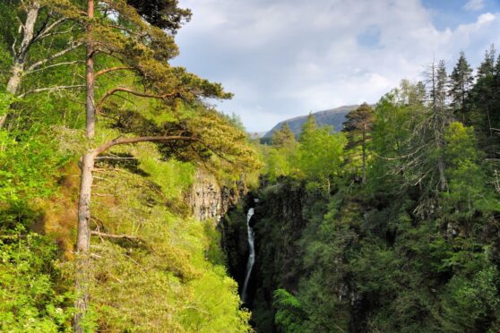 Corrieshalloch Gorge in Wester Ross.