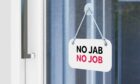 A "no jab, no job" policy is being considered by one in five businesses.