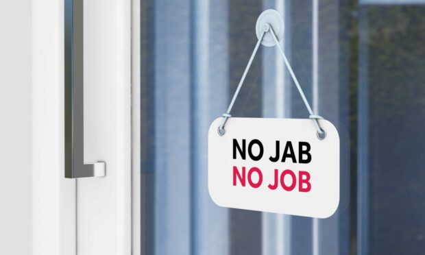 A "no jab, no job" policy is being considered by one in five businesses.