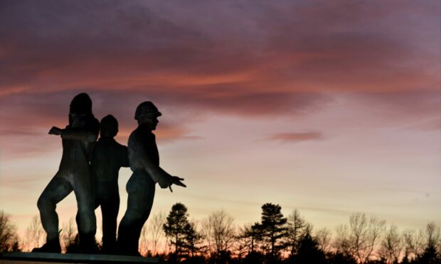 The Piper Alpha Memorial Garden.