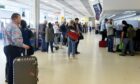 Tenerife-bound passengers at Aberdeen International Airport faced a long wait only to then have their holiday plans thrown into turmoil by a cancellation.