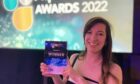 Rhianna Rees was joint winner of the Rising Star category at the Aquaculture Awards. Picture supplied by Euan Paterson.