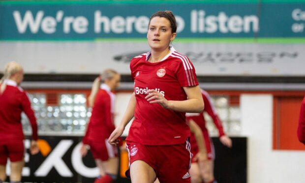 Former Aberdeen Women defender Carrie Doig has joined Inverurie Locos Ladies as a coach. Image: Shutterstock.