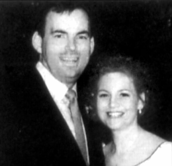 Malcolm Webster and his murder victim, Claire Morris 