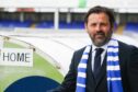 Paul Hartley pictured at his first press conference as Hartlepool manager on June 13.