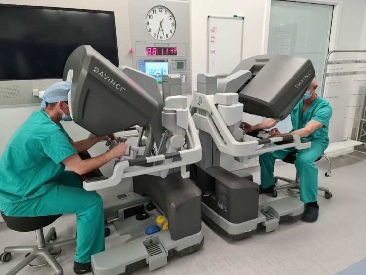 NHS Highland held their first Robotic-assisted Surgery at Raigmore Hospital in August last year.